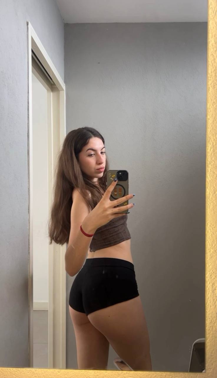 Amber in her underwear in Kananga