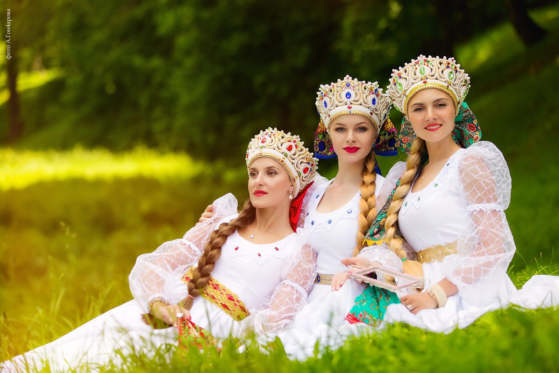 Slavic women in Kananga