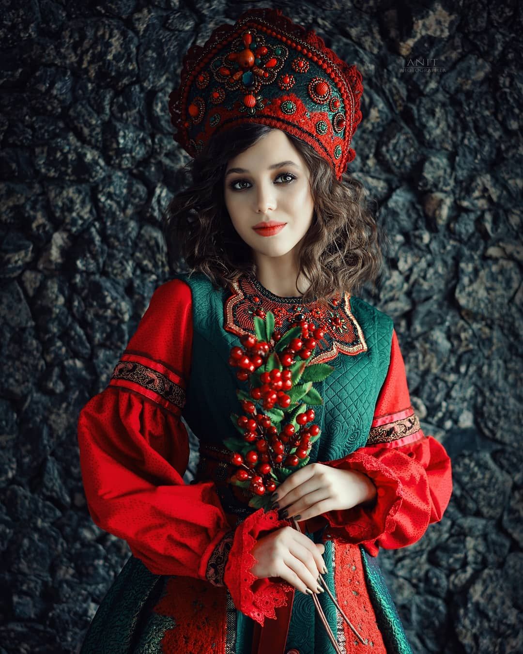 Nude girl Women in Slavic costumes in Kananga